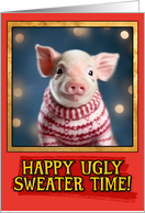 Piglet Ugly Sweater...