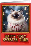 Ragdoll Cat Ugly...