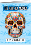 Secret Pal Dia de Los Muertos Calaveras card