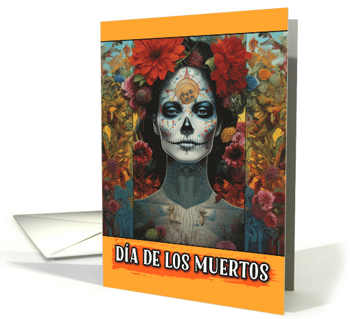 Dia de Los Muertos Woman card (1793012)