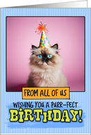 From Group Happy Birthday Himalayan Cat card