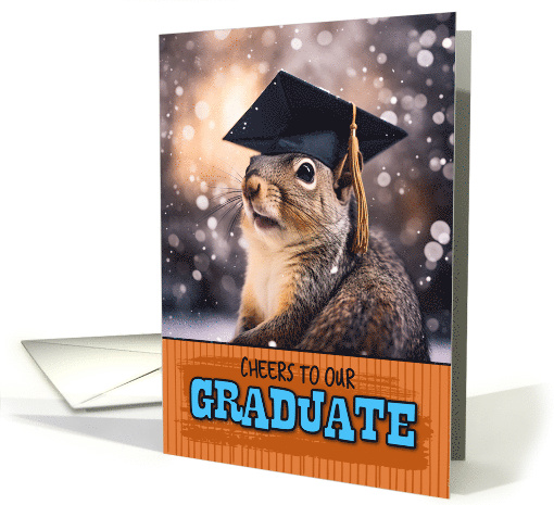 Congratulation Winter Graduation College Squirrel card (1794066)