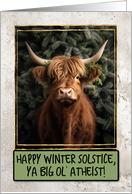 Highland Cow Atheist...