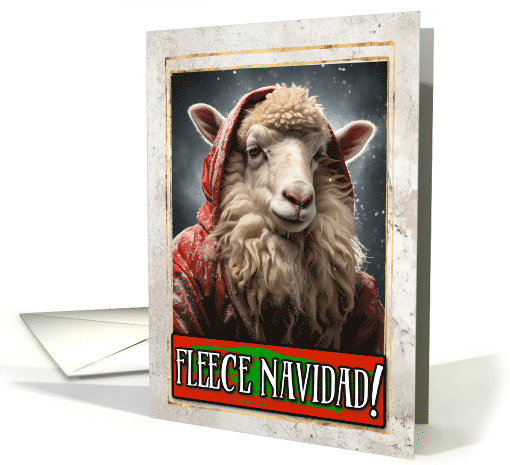 Fleece Navidad Humorous Christmas card (1795024)