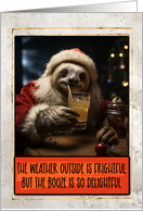 Sloth Booze Humorous...