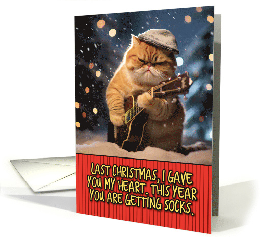 Musical Kitty Humorous Christmas card (1795038)