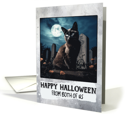 From Couple Happy Halloween Black Cat card (1795882)