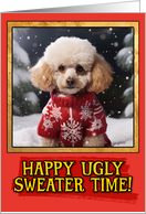 Poodle Ugly Sweater...