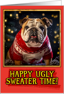 English Bulldog Ugly...