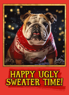 English Bulldog Ugly...