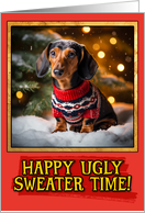 Dachshund Ugly...