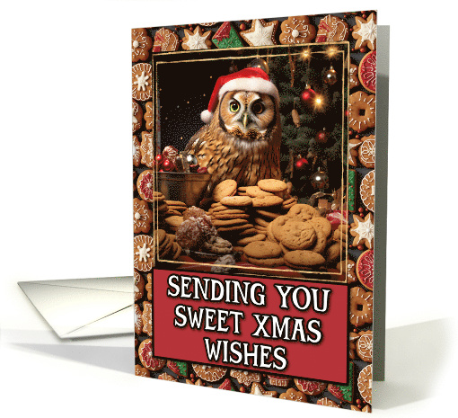 Owl Sweet Christmas Wishes card (1802852)