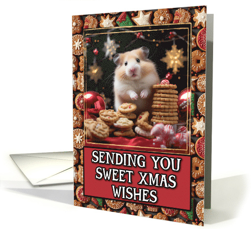 Hamster Sweet Christmas Wishes card (1802866)