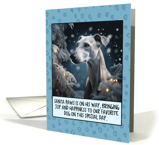 Sloughi Christmas card (1803900)