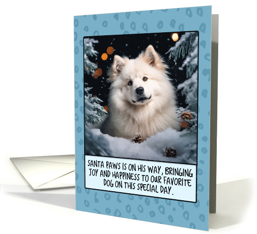 Canadian Eskimo Dog Christmas card (1806228)
