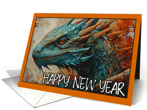 Happy Chinese New Year Dragon card (1815170)