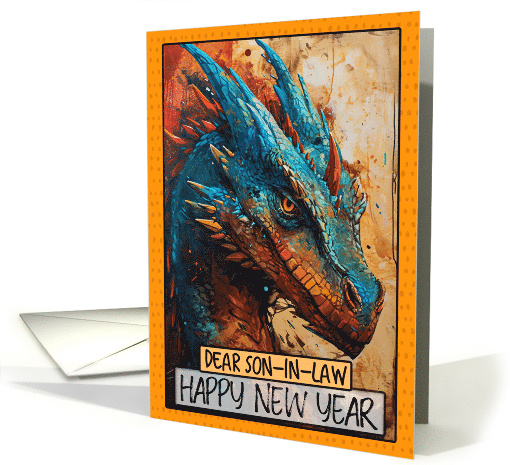 Son in Law Happy Chinese New Year Dragon card (1818068)