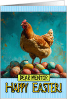 Mentor Easter Chicken and Eggs card