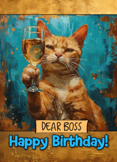 Boss Happy Birthday...