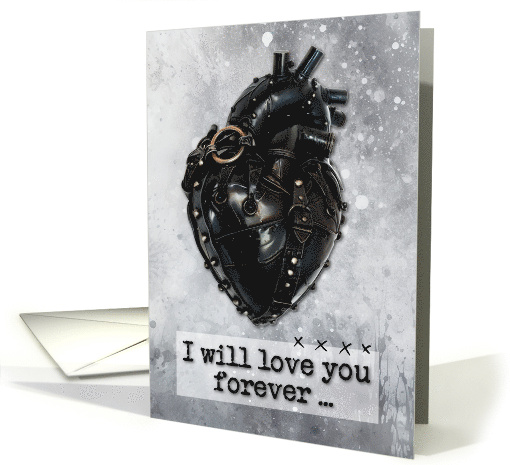 Dark Goth Heart card (1824976)