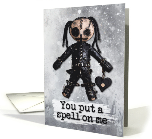 Love Spell Dark Goth Voodoo Doll card (1824996)