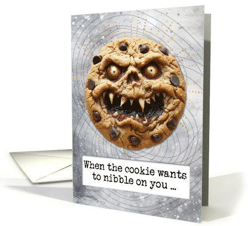 Halloween Zombie Cookie card (1826256)