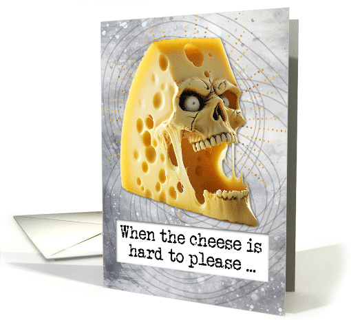 Halloween Zombie Cheese card (1826258)