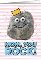 Mom Mother’s Day Rock card