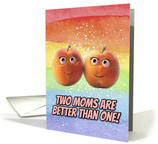 Mother's Day Two Moms LGBTQIA card (1829812)