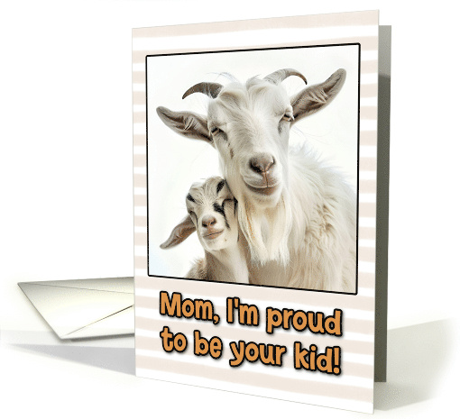 Mother's Day Goat and Kid card (1829820)
