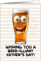 Father’s Day Glass of Beer card