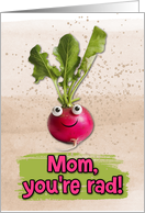 Mom Mother’s Day Radish card