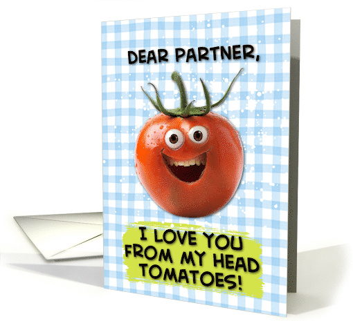 Partner Love You Tomato card (1830030)