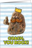 Coach Father’s Day Rock card