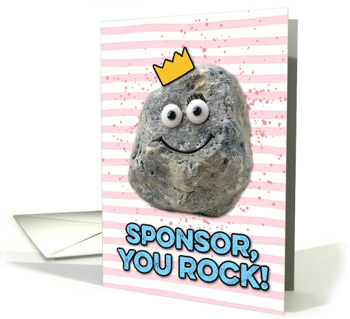 Sponsor Mother's Day Rock card (1830414)