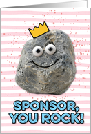 Sponsor Mother’s Day Rock card