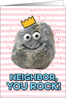 Neighbor Mother’s Day Rock card