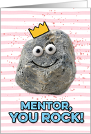 Mentor Mother’s Day Rock card