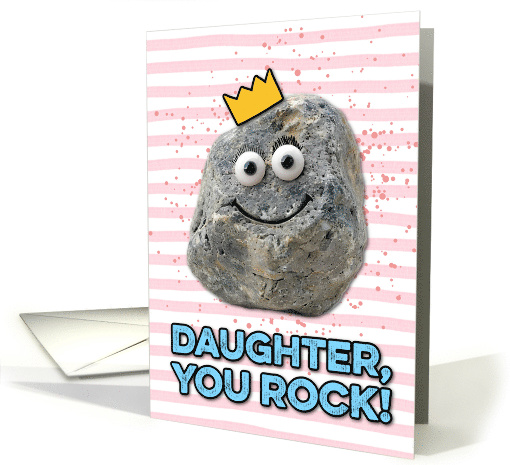 Daughter Mother's Day Rock card (1830536)