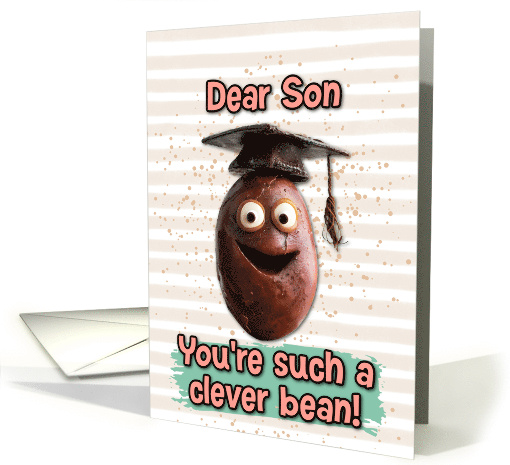 Son Congratulations Graduation Clever Bean card (1834698)