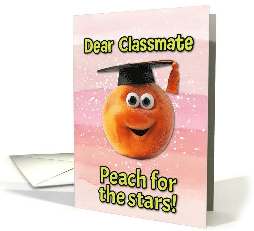 Classmate Congratulations Graduation Peach card (1835276)