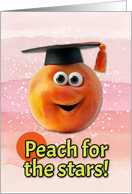 Congratulations Graduation Peach card
