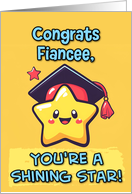 Fiancee Congratulations Graduation Kawaii Star card