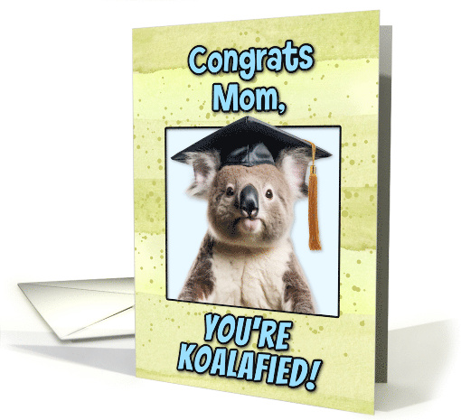Mom Congratulations Graduation Koala Bear card (1836738)