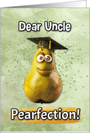 Uncle Congratulations Graduation Pear card