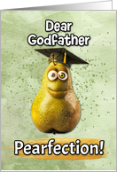 Godfather Congratulations Graduation Pear card