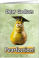 Godson Congratulations Graduation Pear card