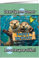 Sperm Donor Happy...