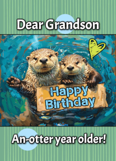 Grandson Happy...