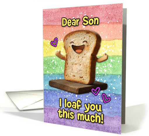 Son Happy Pride Loaf card (1840322)